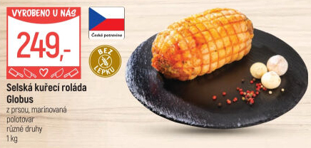 Selská kuřecí roláda Globus
