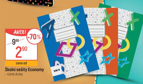 Školní sešit Papírny Brno