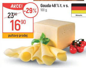 Sýr Gouda 48%