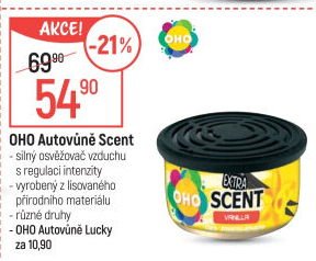 Vůně do auta Scent OHO