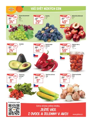 akční leták Globus 27.8.2025-2.9.2025