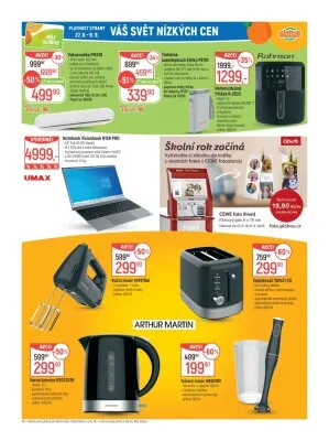 akční leták Globus 27.8.2025-2.9.2025