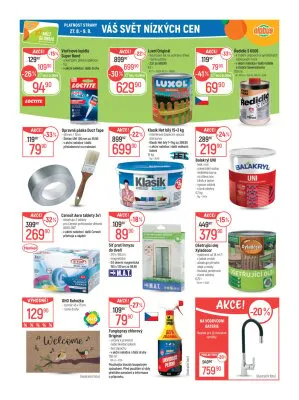 akční leták Globus 27.8.2025-2.9.2025