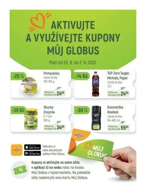 akční leták Globus 27.8.2025-2.9.2025