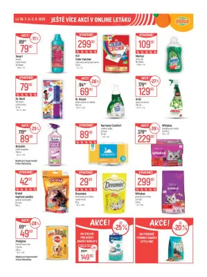 akční leták Globus 27.8.2025-2.9.2025