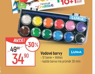 Vodové barvy