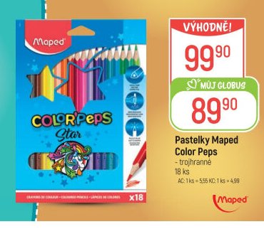 Pastelky Maped Color Peps