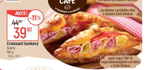 Croissant šunkový