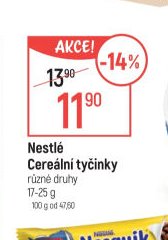 Nestlé Cereální tyčinky