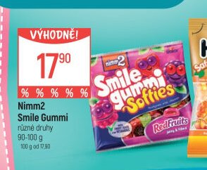 Nimm2 Smile Gummi různé druhy