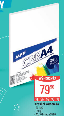 Kreslicí karton A4 MFP paper