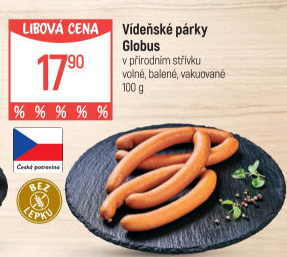 Párky vídeňské Globus