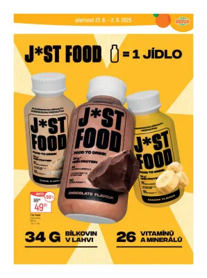 akční leták Globus 27.8.2025-2.9.2025