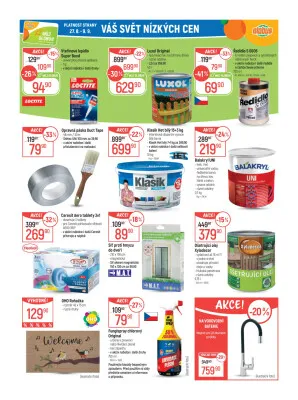 akční leták Globus 27.8.2025-2.9.2025