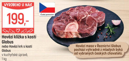Hovězí krk s kostí Globus