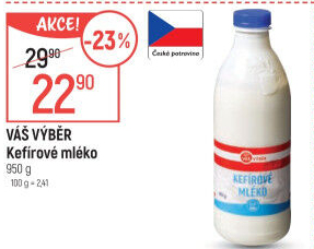 Kefírové mléko Váš výběr