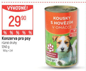 Konzerva pro psy Korrekt