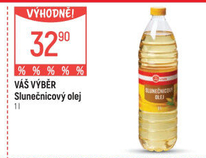 Olej slunečnicový Váš Výběr