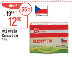 Sýr čerstvý Váš Výběr