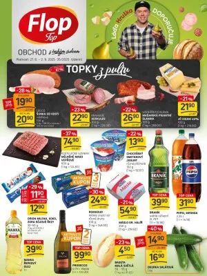 akční leták FLOP TOP 27.8.2025-2.9.2025