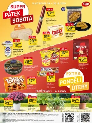 akční leták FLOP TOP 27.8.2025-2.9.2025