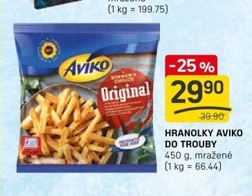 HRANOLKY AVIKO DO TROUBY