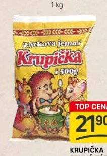 KRUPIČKA JEMNÁ ZÁTKA