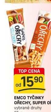 EMCO TYČINKY OŘECHY, SUPER OŘECHY