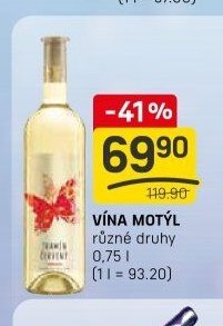 VÍNA MOTÝL