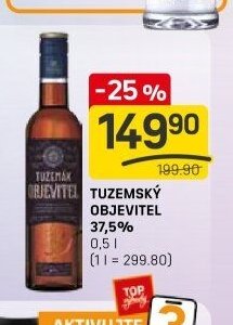 TUZEMSKÝ OBJEVITEL 37,5%