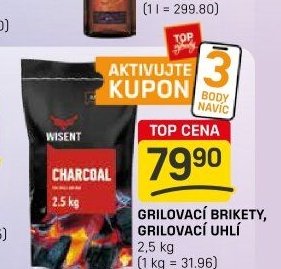 GRILOVACÍ BRIKETY, GRILOVACÍ UHLÍ