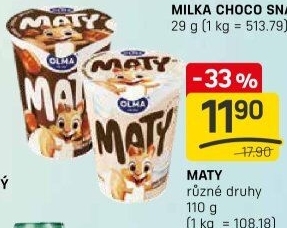 Dezert Olmíci Maty Olma