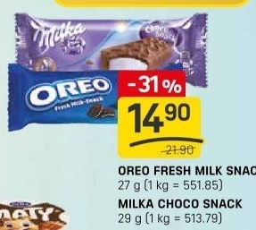 Fresh Milk snack Oreo