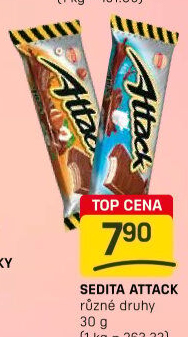 Oplatky Attack Sedita