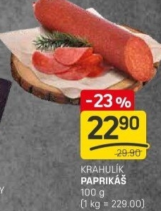 Salám Paprikáš Krahulík