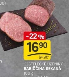 Sekaná babiččina Kostelecké uzeniny