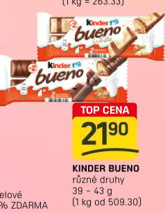 Tyčinka Bueno Kinder