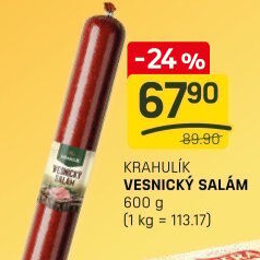 Vesnický salám Krahulík
