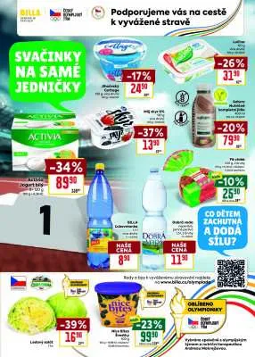 akční leták BILLA 27.8.2025-2.9.2025