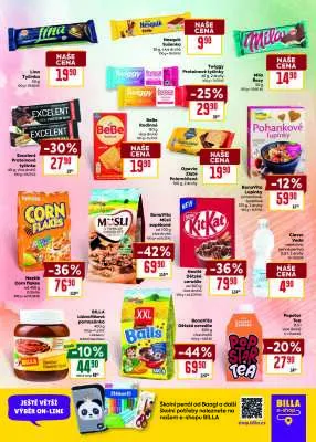 akční leták BILLA 27.8.2025-2.9.2025