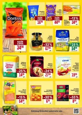 akční leták BILLA 27.8.2025-2.9.2025