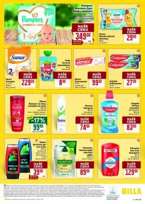 akční leták BILLA 27.8.2025-2.9.2025