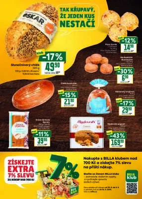 akční leták BILLA 27.8.2025-2.9.2025