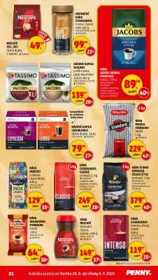 akční leták Penny Market 28.8.2025-3.9.2025