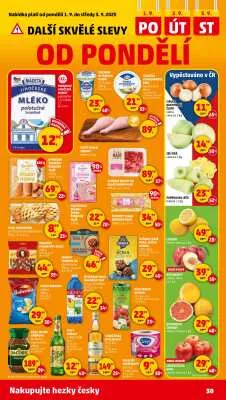 akční leták Penny Market 28.8.2025-3.9.2025