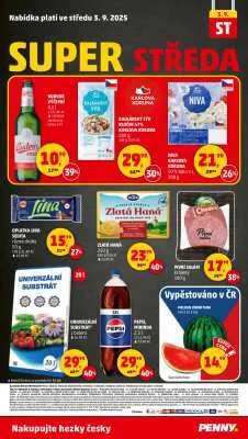 akční leták Penny Market 28.8.2025-3.9.2025