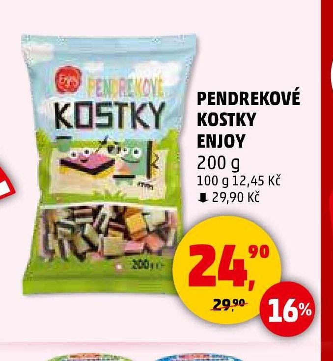Pendrekové kostky Enjoy 200 g