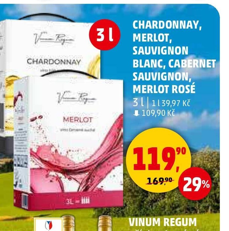 CHARDONNAY, MERLOT, SAUVIGNON BLANC, CABERNET SAUVIGNON, MERLOT ROSÉ