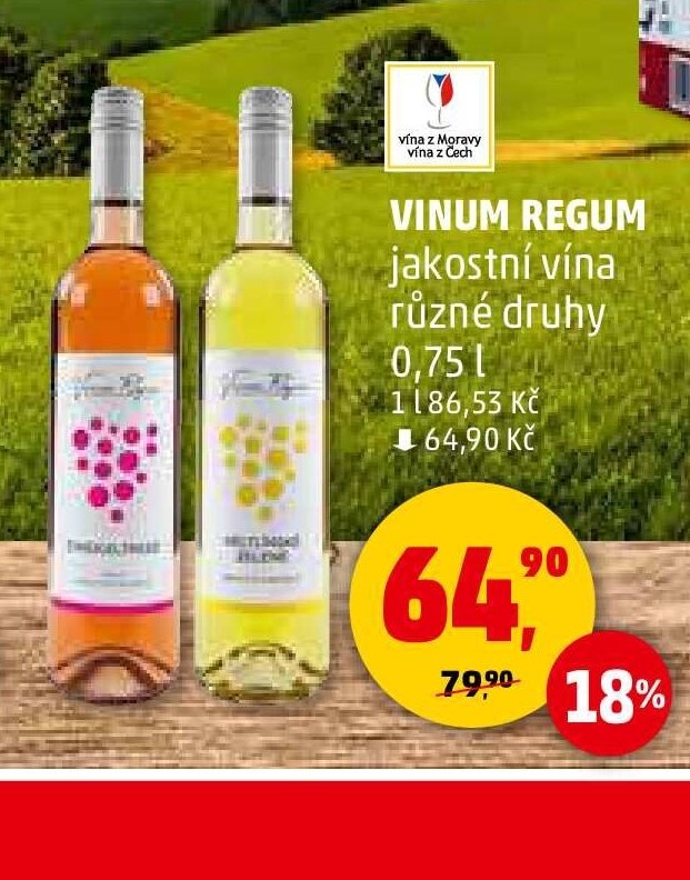 VINUM REGUM jakostní vína
