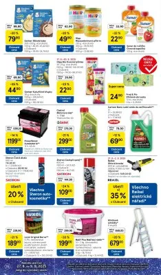 akční leták Tesco 27.8.2025-2.9.2025